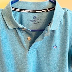 Southern Tide boys Skipjack Polo shirt sz Large
